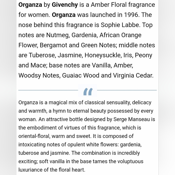 Organza by Givenchy Dry Body Oil Spray / 100ml / 3.3 fl.oz - Picture 7 of 8